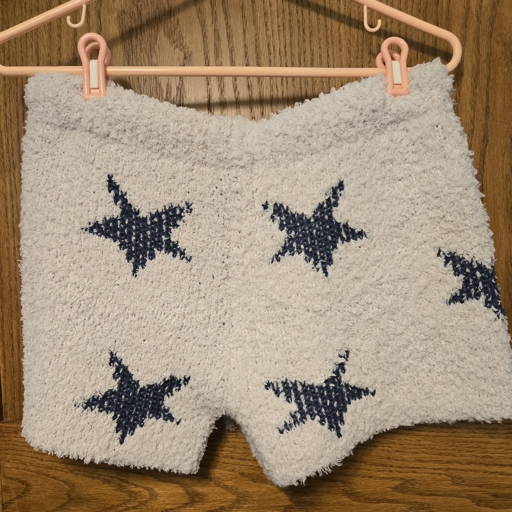 POL Cozy Star-Patterned Women's Shorts Size Large - Picture 2 of 4